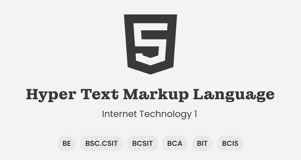 Hyper Text Markup Language